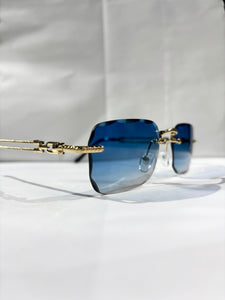 LUNETTE - ICE BLUE GOLD