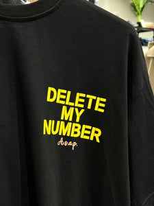 T-SHIRT- DELETE MY NUMBER