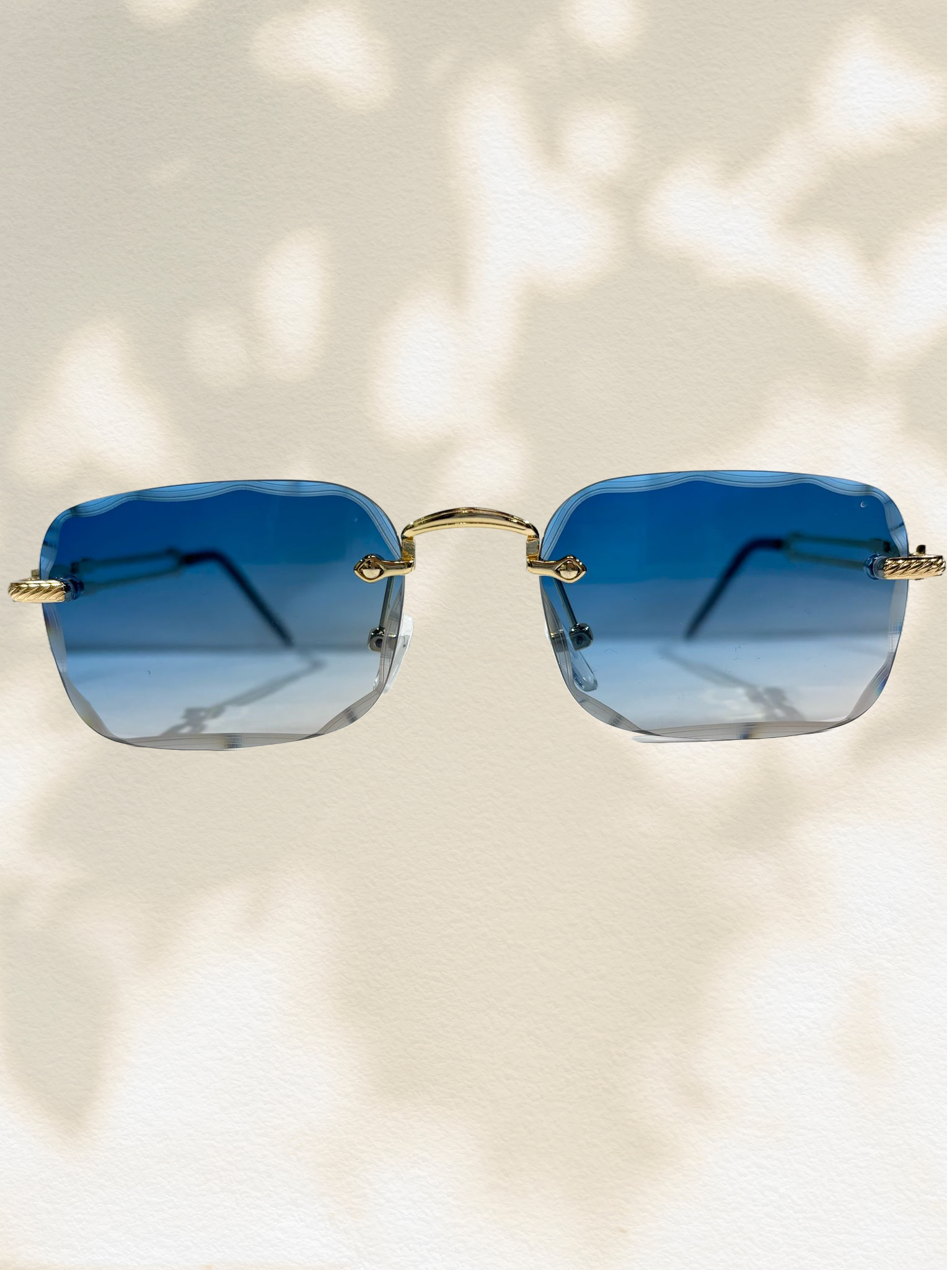 LUNETTE - ICE BLUE GOLD