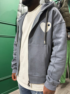 VESTE TINDER - GREY/WHITE